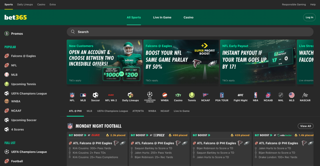 bet365 Sportsbook