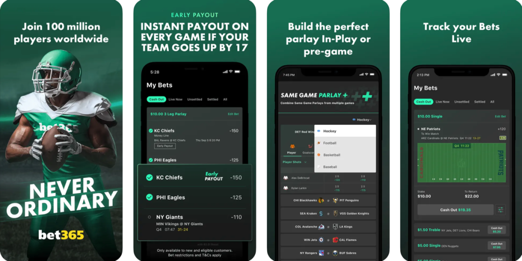 bet365 Sportsbook Mobile App