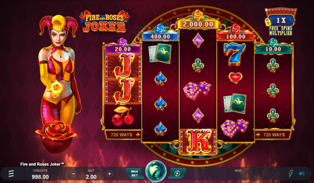 Fire and Roses Joker Slot Game