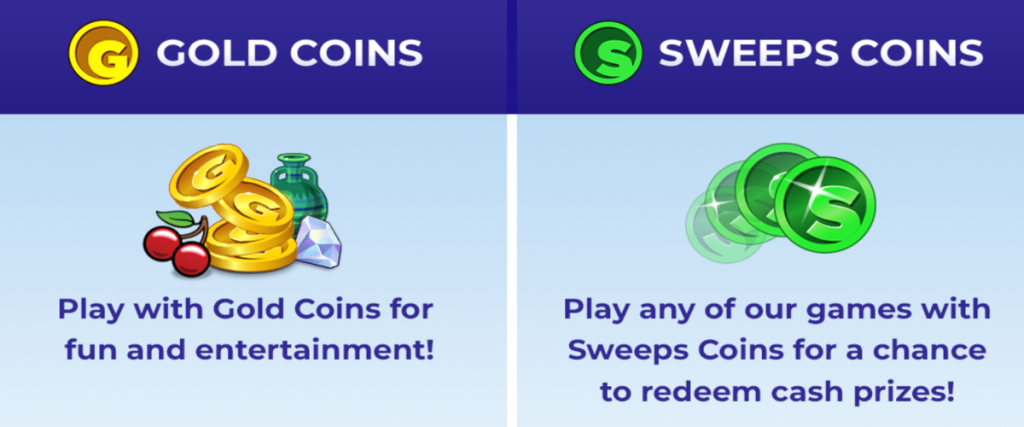 Gold Coins vs Sweeps Coins