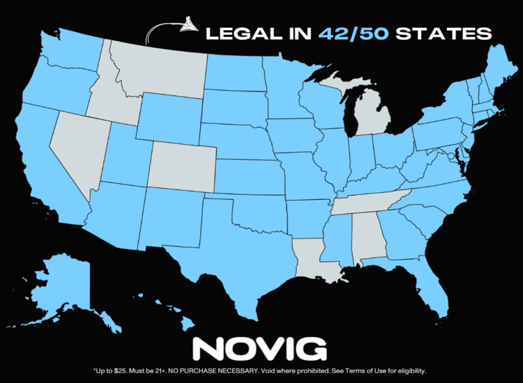 Novig Legal States