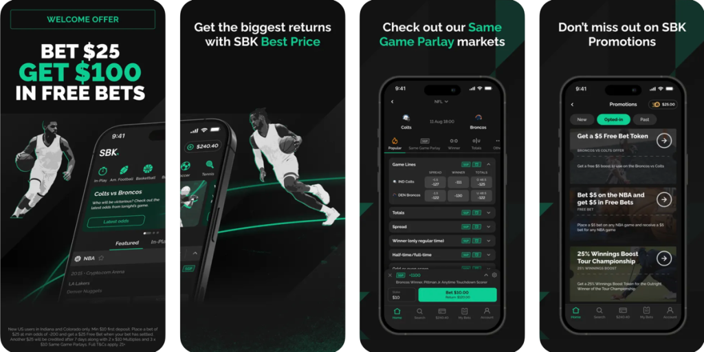 SBK Sportsbook Mobile App