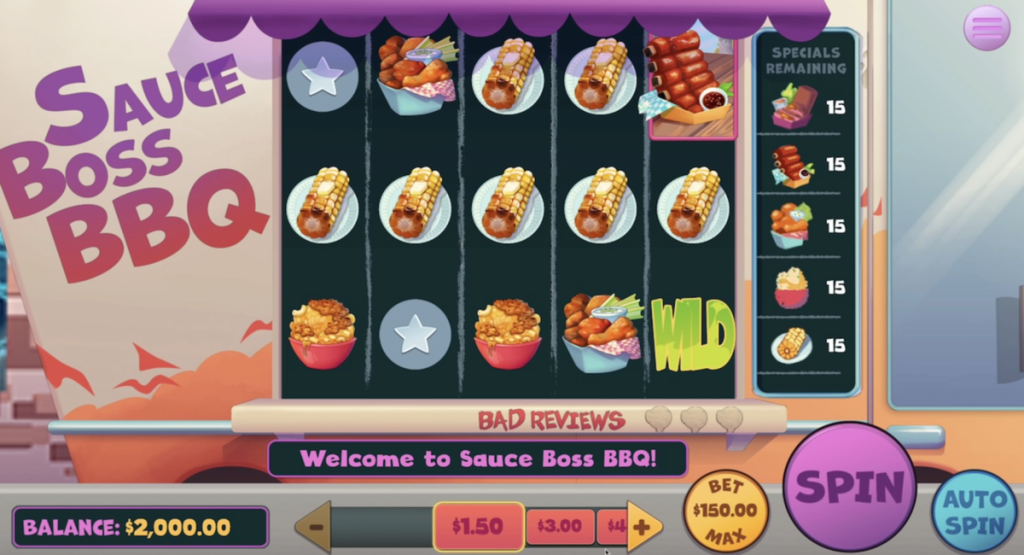 Sauce Boss BBQ Slot Game