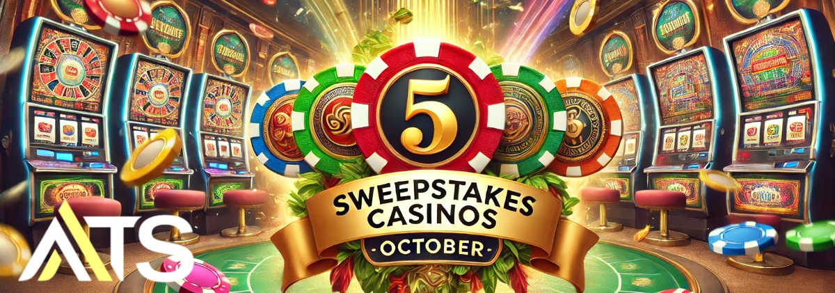 Top 5 Sweeptstakes Bonuses October