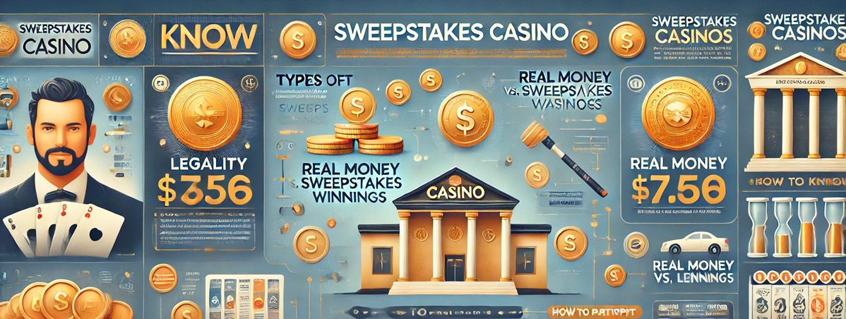 Sweepstakes casino info graphic