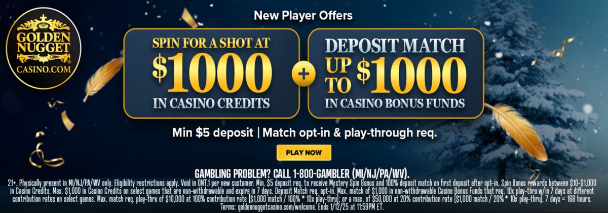 Golden Nugget Casino Promo