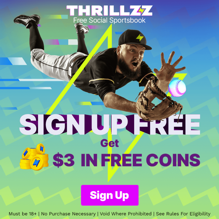 Thrillzz Sportsbook Sign Up Bonus