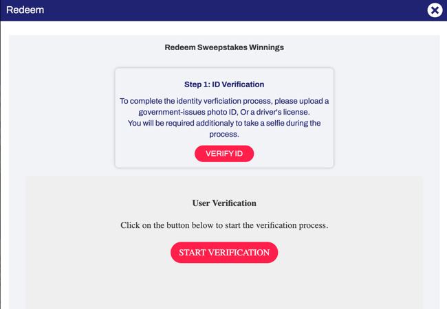 RealPrize Casino Account Verification