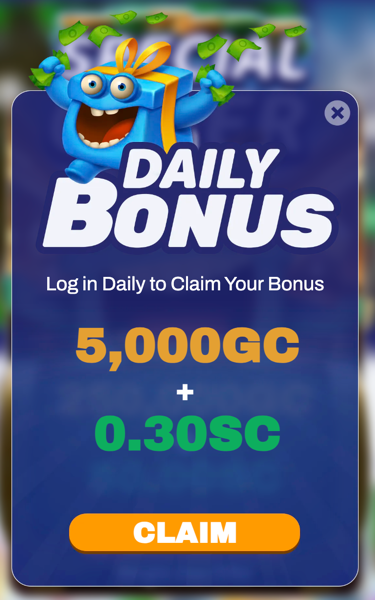 RealPrize Casino Daily Login Bonus