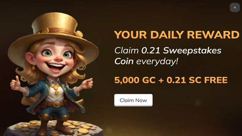 GoldNLuck Casino Daily Login Reward