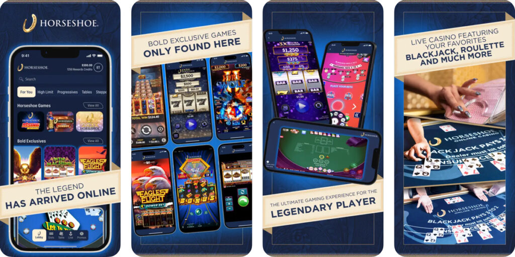 Horseshoe Online Casino Mobile App