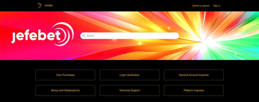 JefeBet Casino Customer Support