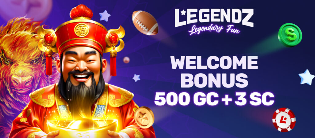 Legendz Casino Welcome Bonus