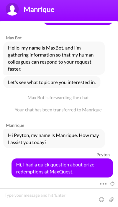 MaxQuest Customer Support