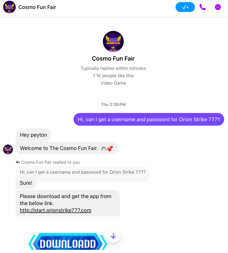 Orion Strike Customer Support