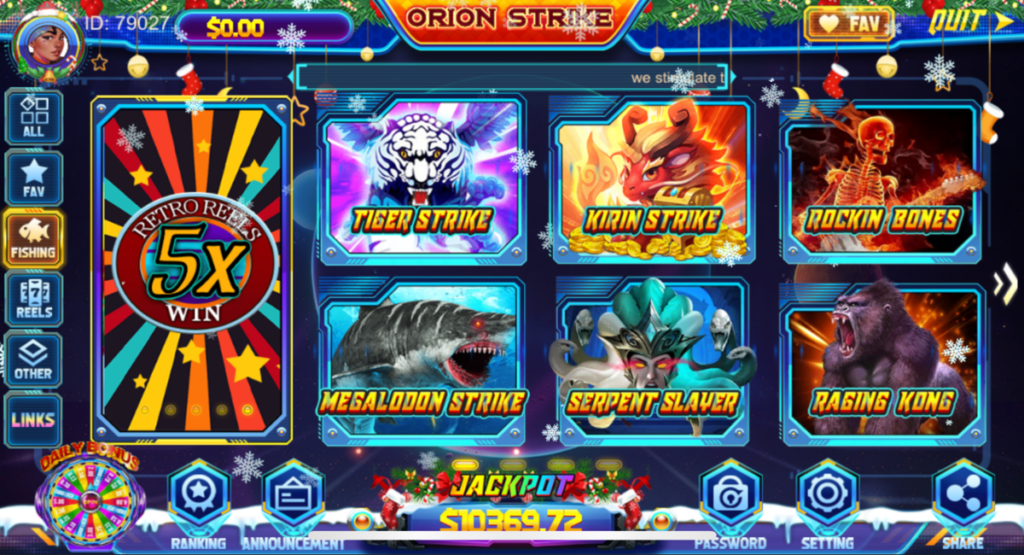 Orion Strike Fishing Games