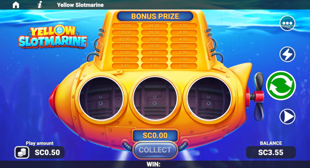 Yellow Slotmarine Slot Game