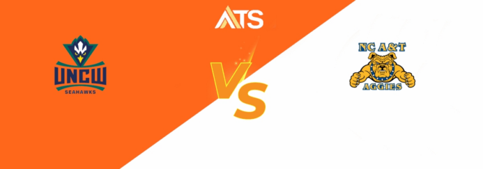 UNCW Seahawks vs North Carolina A&T Aggies Prediction & Picks 1/30/2025