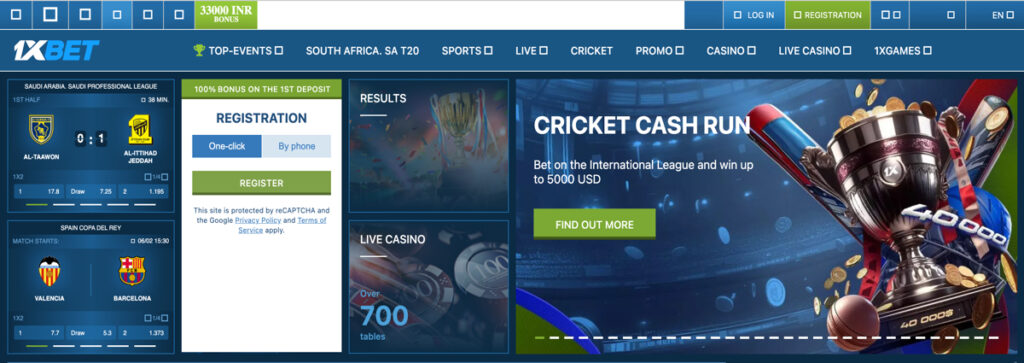 1xBet Sportsbook & Casino