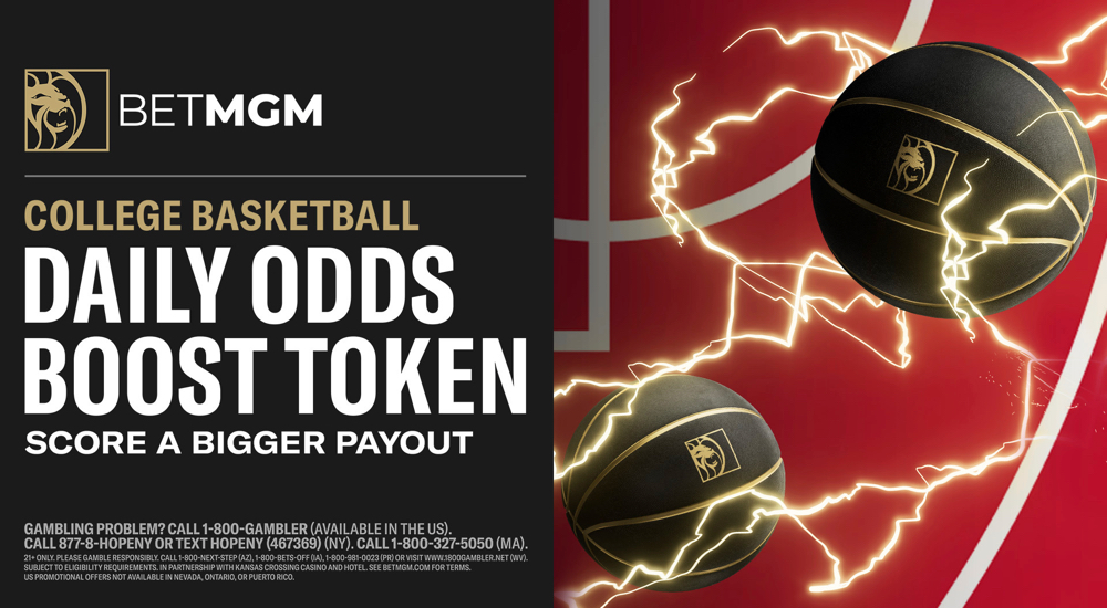 BetMGM College Basketball Daily Odds Boosts