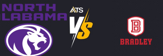 North Alabama Lions vs Bradley Braves Pick – 3/19/2025