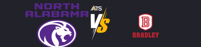 North Alabama Lions vs Bradley Braves Pick – 3/19/2025