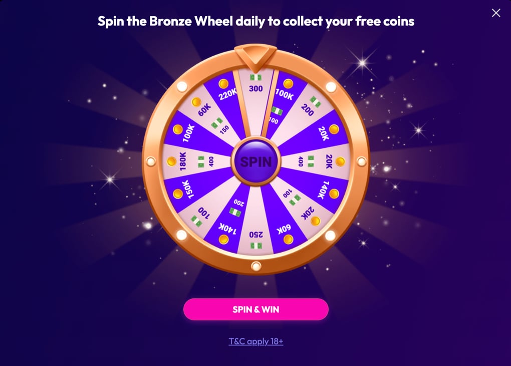 Funrize Spin the Wheel