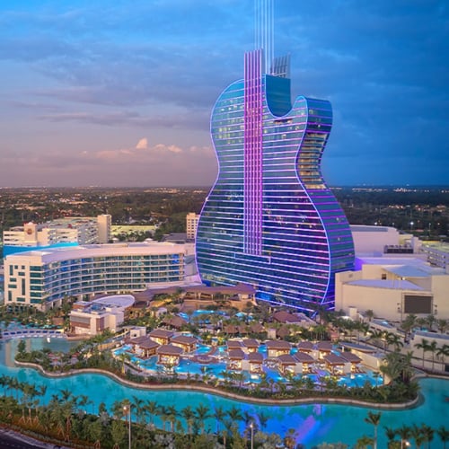 Seminole Hard Rock Hotel & Casino in Hollywood, Florida