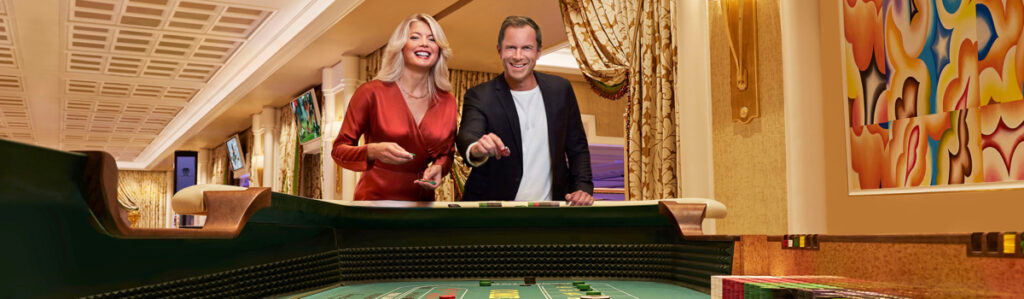 Example of a land-based casino from the mainland U.S., since Hawaii has no commercial or tribal casinos