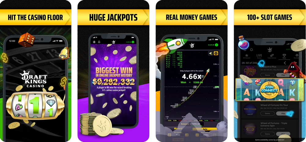 DraftKings Casino CT app preview in the Apple App Store