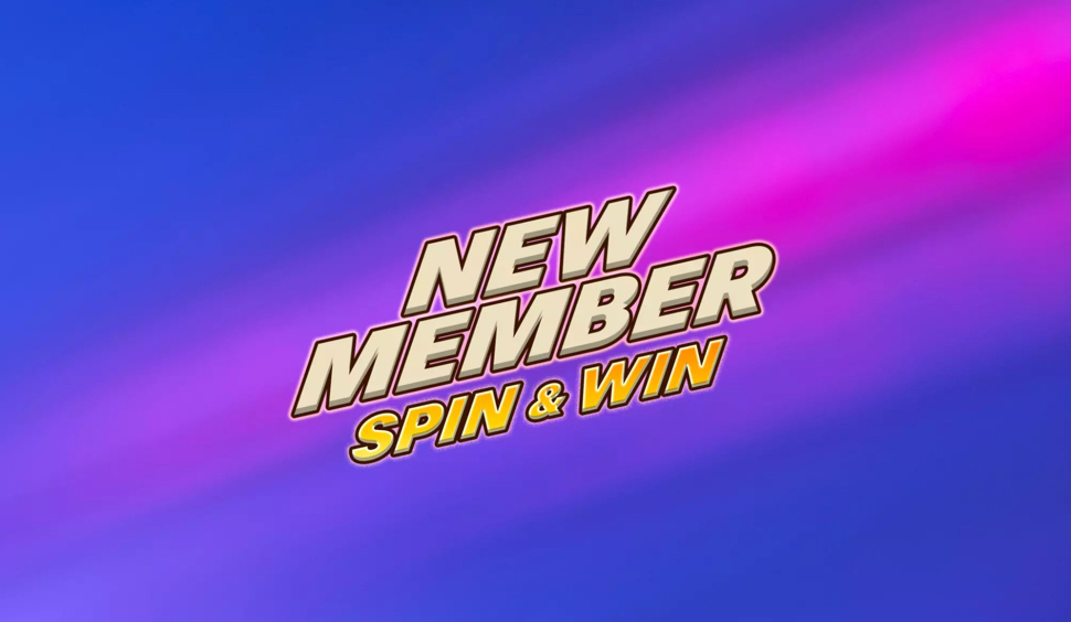 MGM Rewards “New Member Spin & Win” promotion offering a chance to win up to $100 in free play