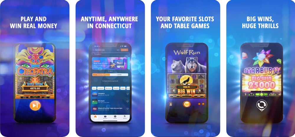 Mohegan Sun Online Casino Connecticut app preview on the iOS App Store
