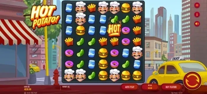 Hot Potato slot game by Thunder Gaming