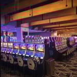 Slot machines at Bally’s Tiverton in Rhode Island