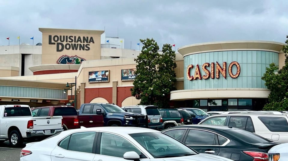 Outside view of Louisiana Downs Casino & Racetrack
