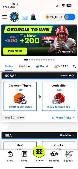 Thrillzz Sportsbook homepage showing popular betting markets and ongoing promotions