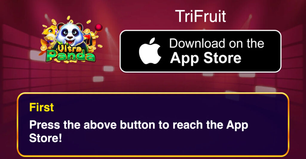 Ultra Panda download page for installing the app on a mobile device