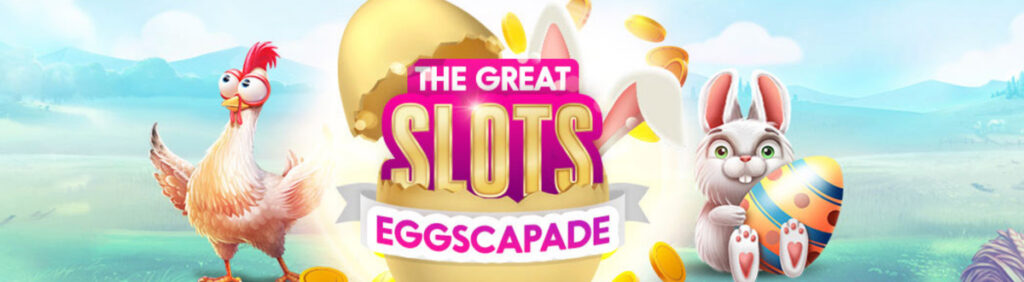 The Great Slots Eggscapade promotion at Pulsz in March