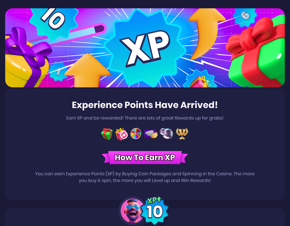 Spree Casino loyalty program