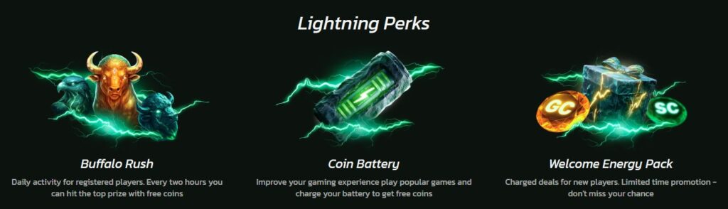 StormRush Perks