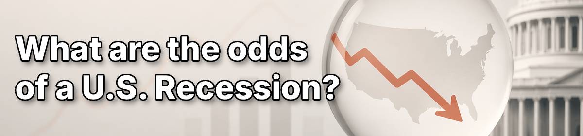 US Recession in 2026 odds and probabilities