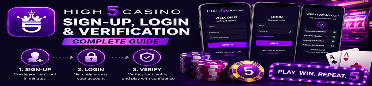 High 5 Casino Login & Sign Up