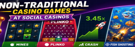 5 Non-Traditional Casino Games You Can Play at Social Casinos