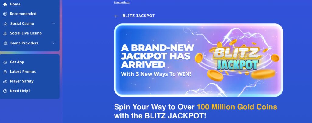 SpinBlitz No Deposit Bonus