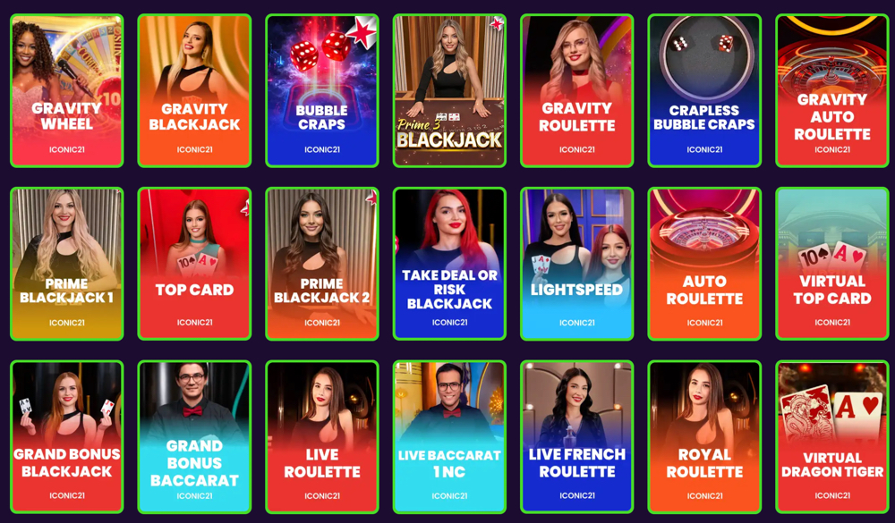 ThrillCoins' live dealer games