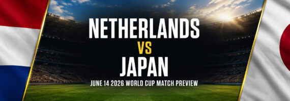 Netherlands vs Japan on June 14 – World Cup