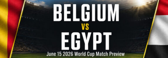 Belgium vs Egypt on June 15 – World Cup