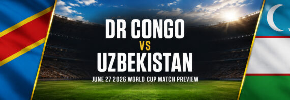 Dr Congo Uzbekistan June 27 Group K World Cup 2026