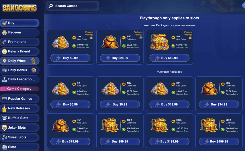 BangCoins no-deposit bonus and promo-code offer
