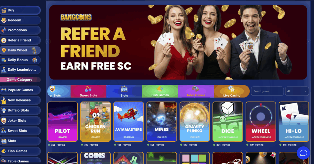 BangCoins no-deposit bonus and promo-code offer
